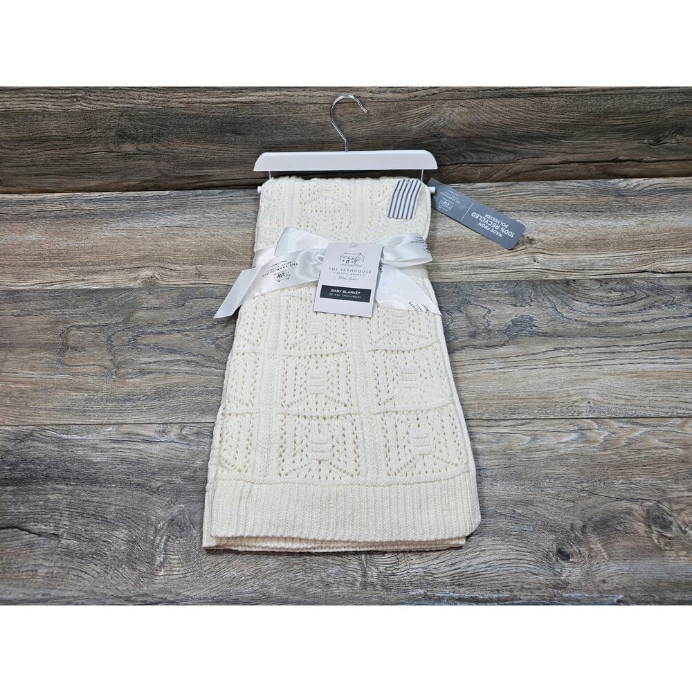 Rachel Ashwell The Farmhouse Knit Baby Blanket